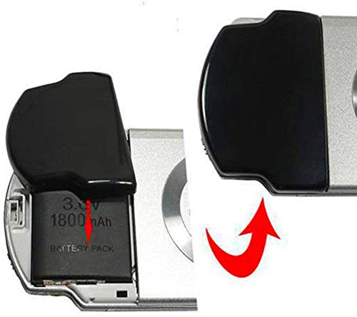 Tfseven Psp S110 High Capacity Replacement Sony Psp Slim Battery + Ac Adapter 5V 2A Wall Travel Power Supply + Back Door Battery